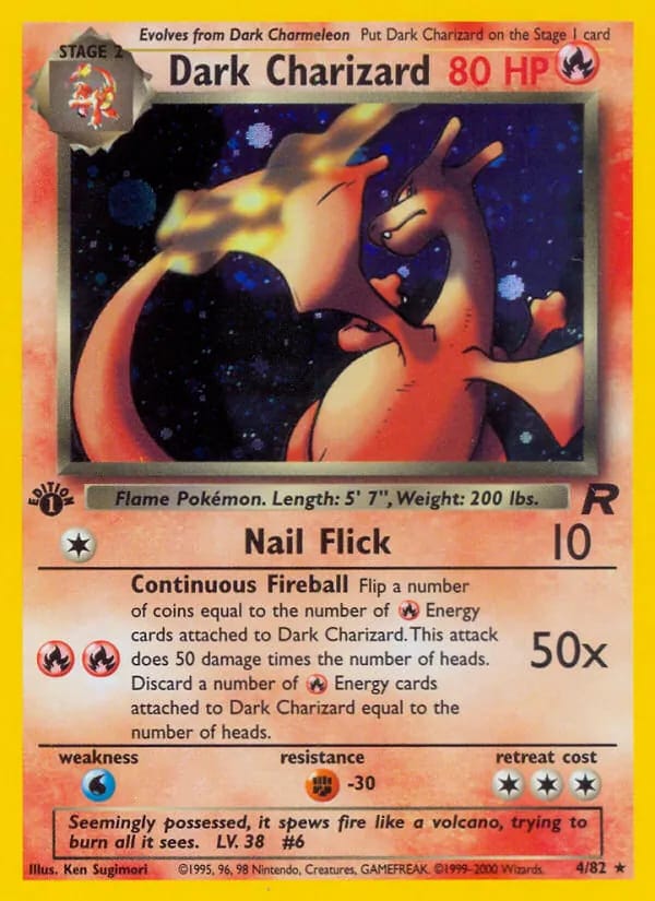 Dark Charizard 1st Ed