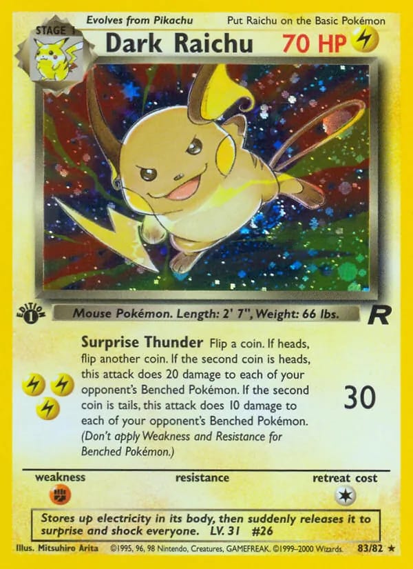 Dark Raichu Secret