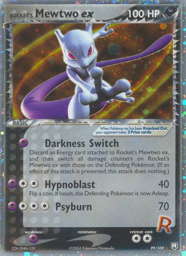 Rocket's Mewtwo ex — Team Rocket Returns #99
