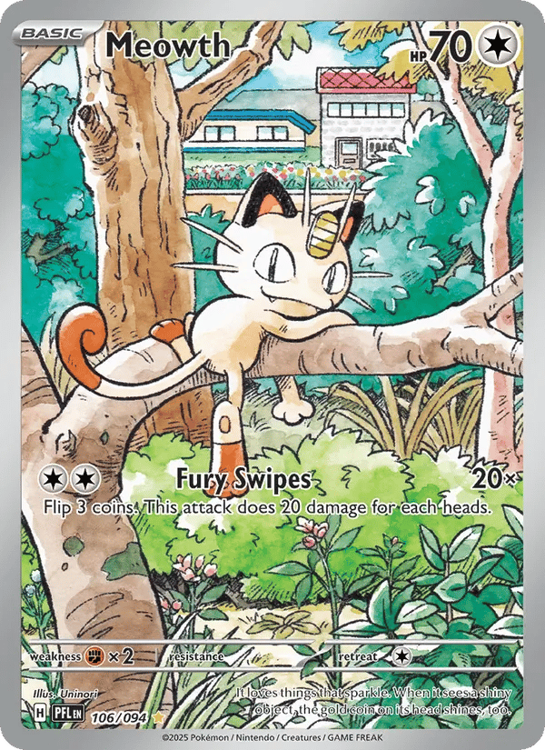 Meowth — Phantasmal Flames