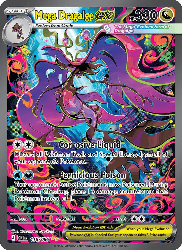 Mega Dragalge ex SIR — Chaos Rising