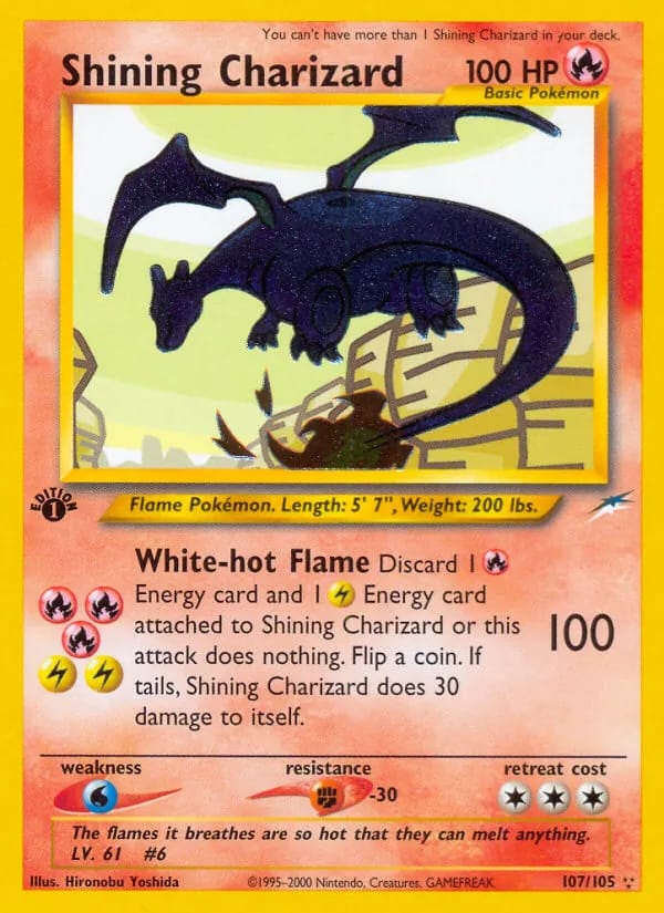 Shining Charizard (Neo Destiny) — Raw · ungraded
