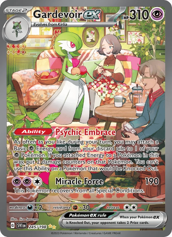 Gardevoir ex SIR — Scarlet & Violet Base