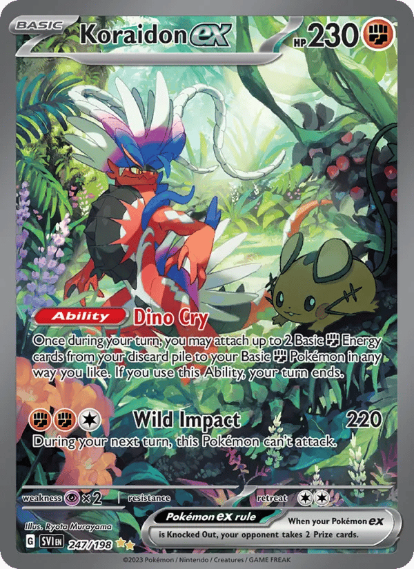 Koraidon ex — Scarlet & Violet Base