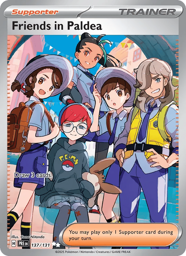 Friends in Paldea — Prismatic Evolutions