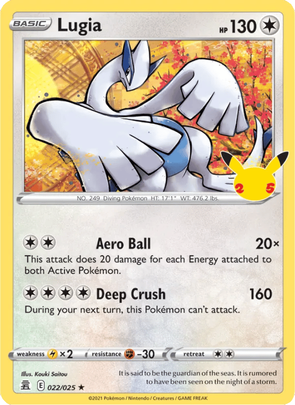 Lugia — Celebrations 2021