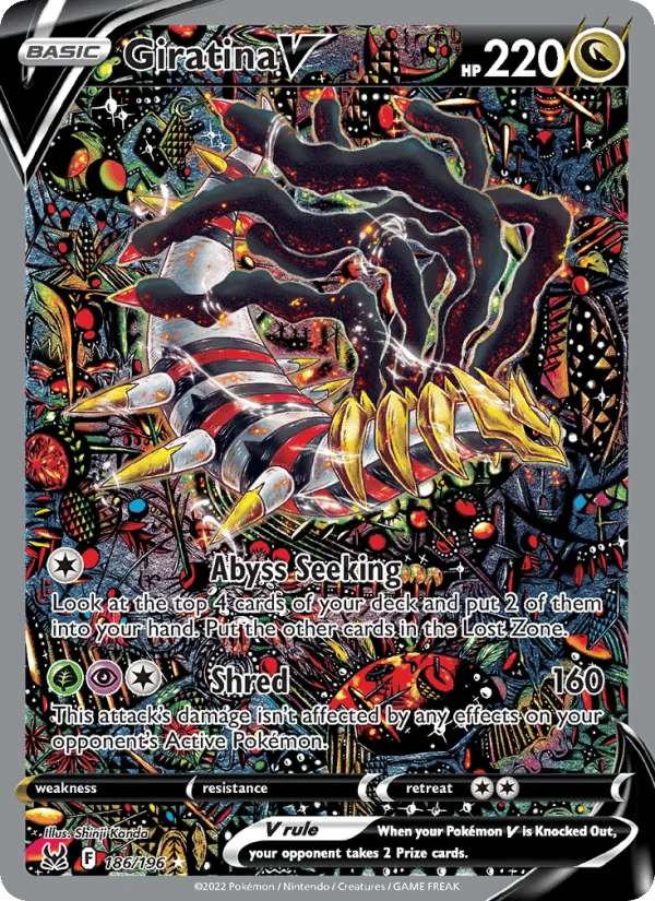 Giratina V (Alt Art) — Lost Origin