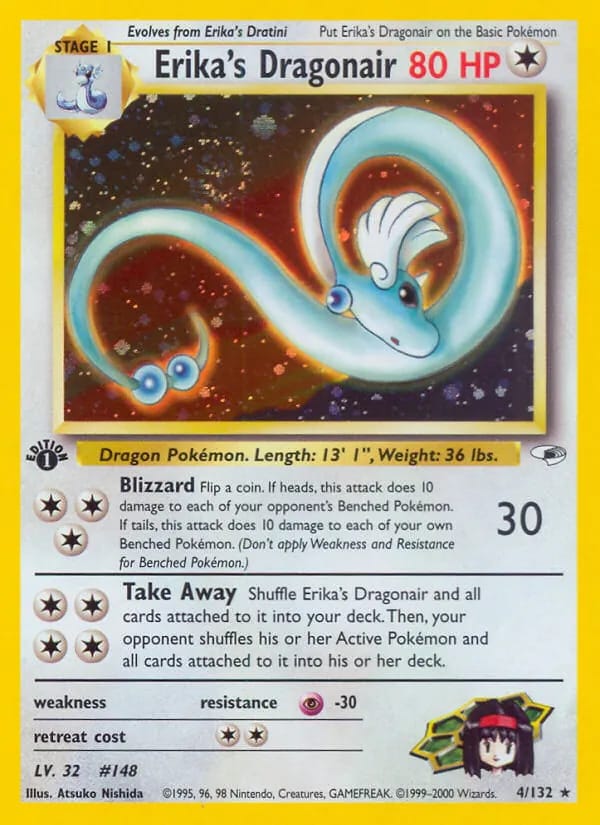 Erika's Dragonair 1st Ed