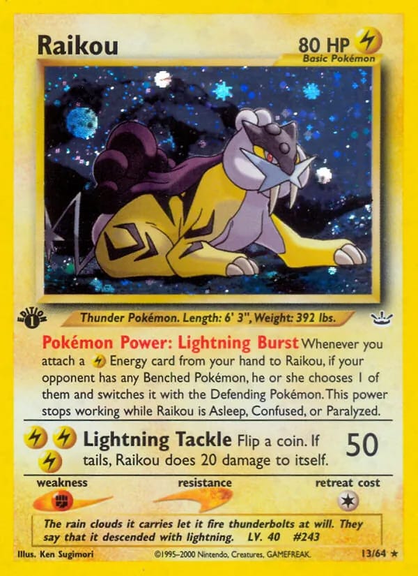 Raikou 1st Ed