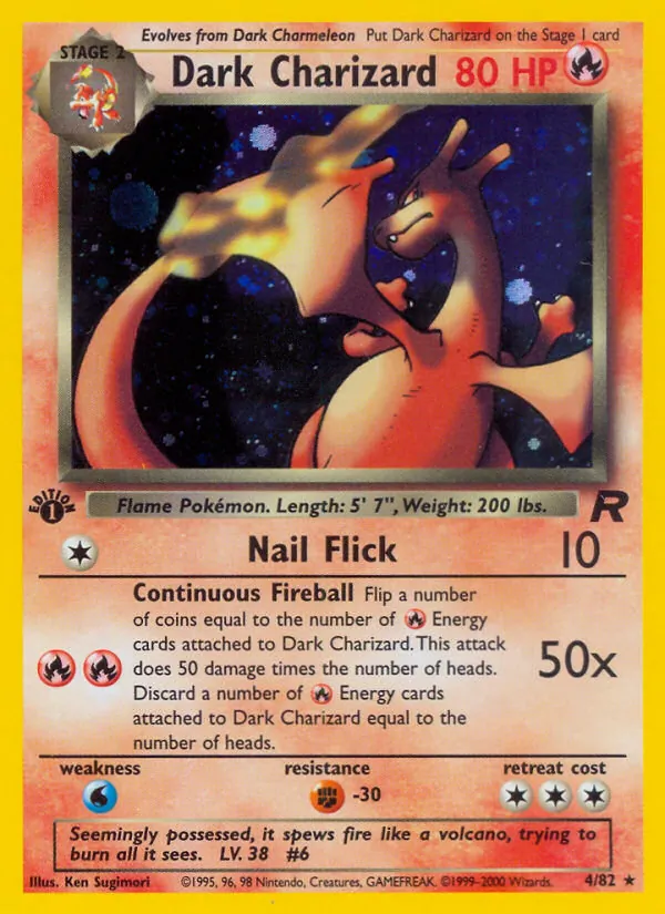 Dark Charizard 1st Ed