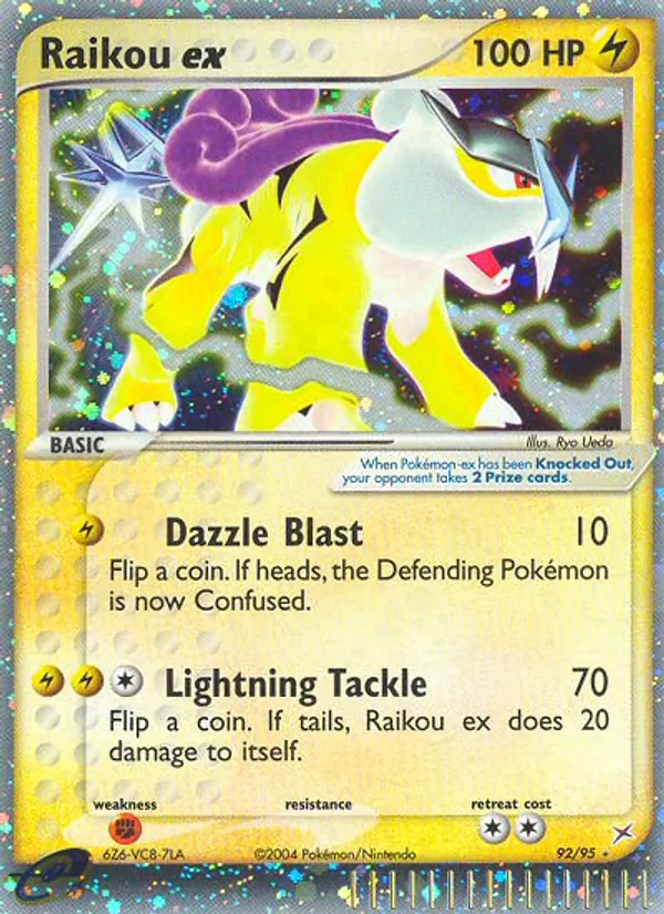 Raikou ex — Magma vs Aqua #92