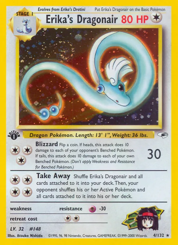 Erika's Dragonair 1st Ed