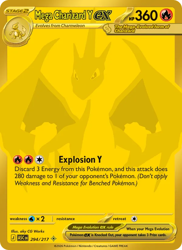 Mega Charizard Y ex — Ascended Heroes