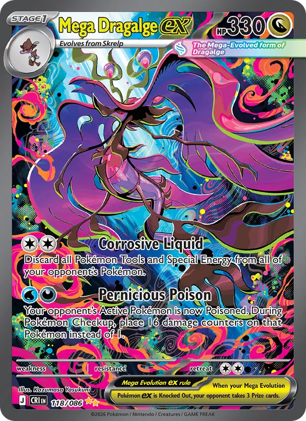 Mega Dragalge ex SIR — Chaos Rising