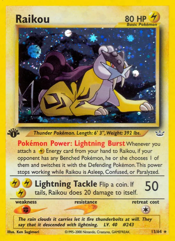 Raikou 1st Ed