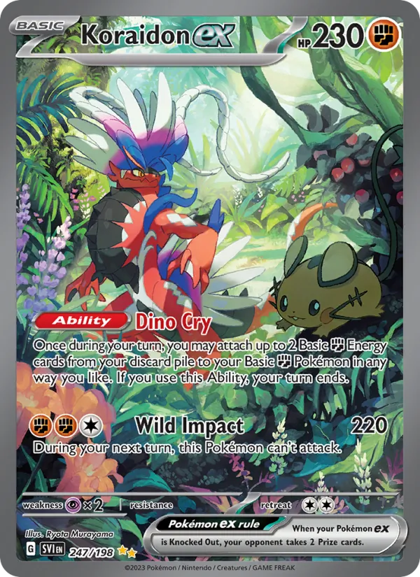 Koraidon ex — Scarlet & Violet Base