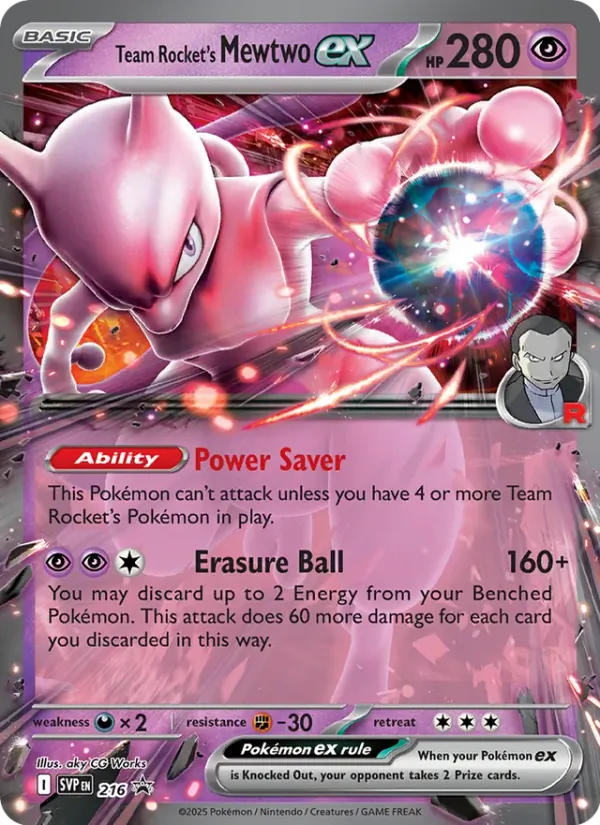 Team Rocket's Mewtwo ex