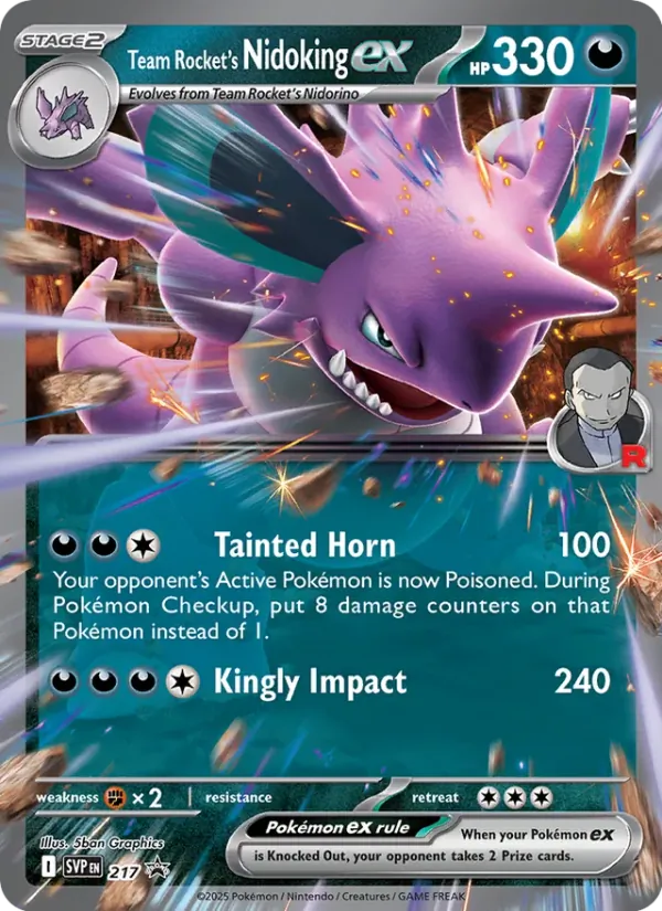 Team Rocket's Nidoking ex