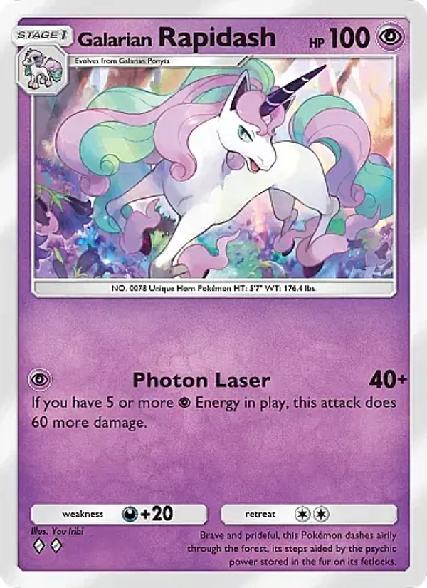 Galarian Rapidash